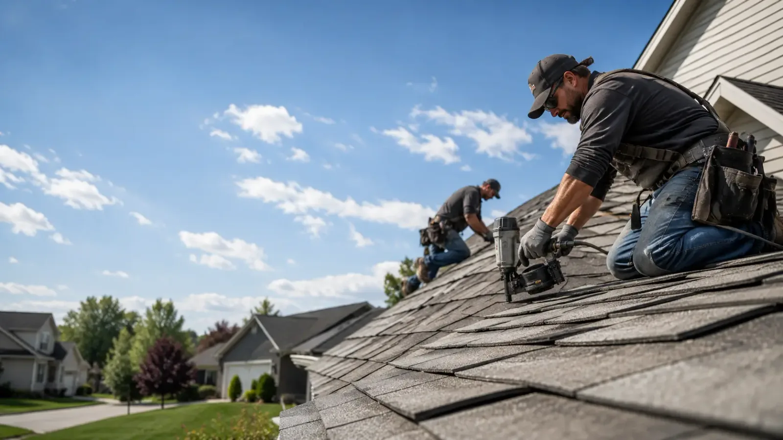 Storm Damage Roof Repair in Antioch, IL near me